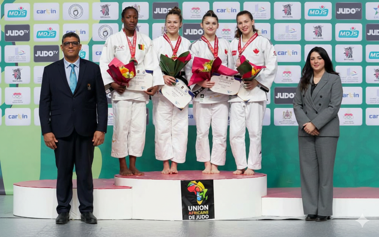 Judo – À Casablanca, Nkou Mballa ouvre l’année camerounaise en argent