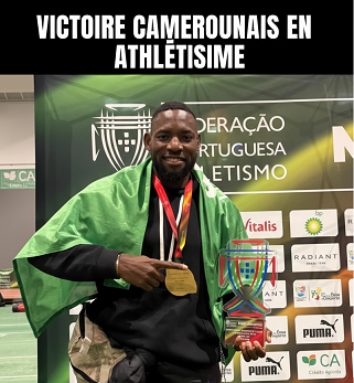 Pista Curta : médaille d'or pour le sprinter camerounais, Emmanuel Eseme