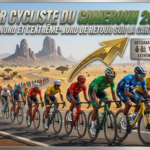 Agis comme un infographe expérimenté. A partir de ces informations, génère une image de haute qualité : Tour Cycliste du Cameroun 2026 : le Nord et l'Extrême-Nord de retour sur la carte