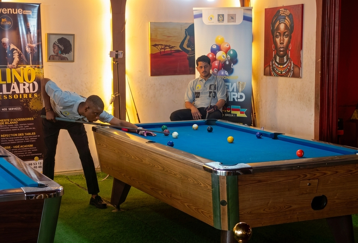 Billard : Fotso dit "ballon d'or" ouvre son compteur!